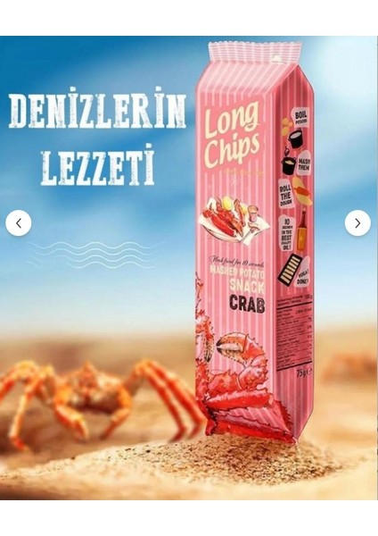 Yengeç Aromalı Patates Cipsi 75 G (2 Adet) fırsatları