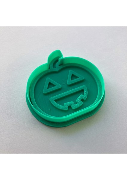 Halloween Kabak Kurabiye Kalıbı, Gıda Uyumlu, Jack O' Lantern Tasarımlı, Hamur Şekillendirici modelleri