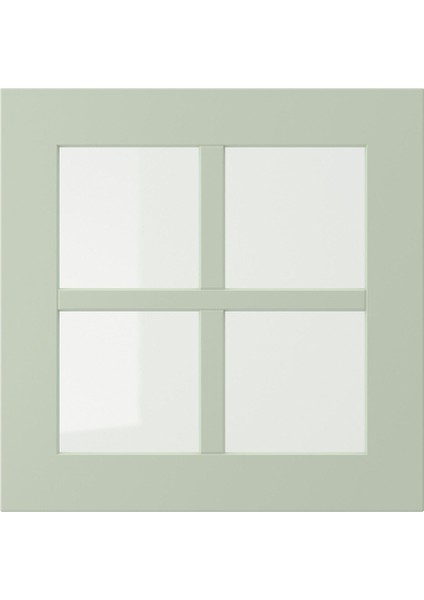 Cam Kapak, Açık Yeşil, 40X40 cm