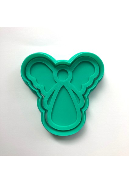 Zarif Melek Figürlü Kurabiye Kalıbı | Yeni Yıl, Mevlit ve Baby Shower Için fiyatları