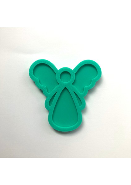 Zarif Melek Figürlü Kurabiye Kalıbı | Yeni Yıl, Mevlit ve Baby Shower Için