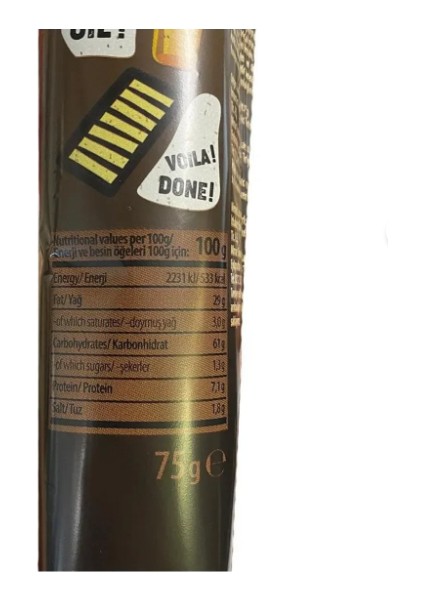 Trüf Mantarı Aromalı Patates Cipsi 75 G ( 2 Adet) indirimleri