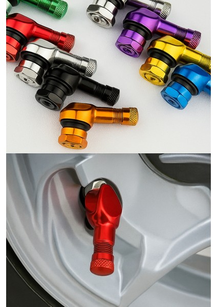 Alüminyum Çelik Alaşımlı Renkli L Subap( 1 Adet )