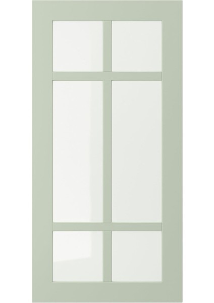 Cam Kapak, Açık Yeşil, 40X80 cm