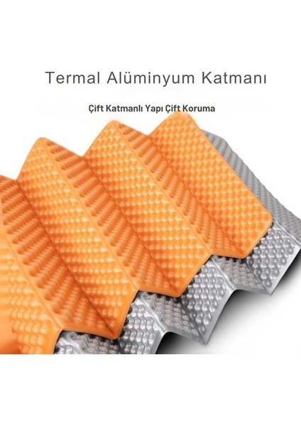 Kingcamp Ultralight Ixpe Yalıtımlı Z Mat R Değeri 2,1 Orange fiyatları
