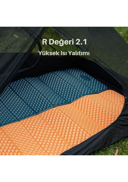Kingcamp Ultralight Ixpe Yalıtımlı Z Mat R Değeri 2,1 Orange indirimleri