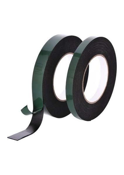 One Band Çift Taraflı Köpük Band Yeşil Siyah 18X10MT