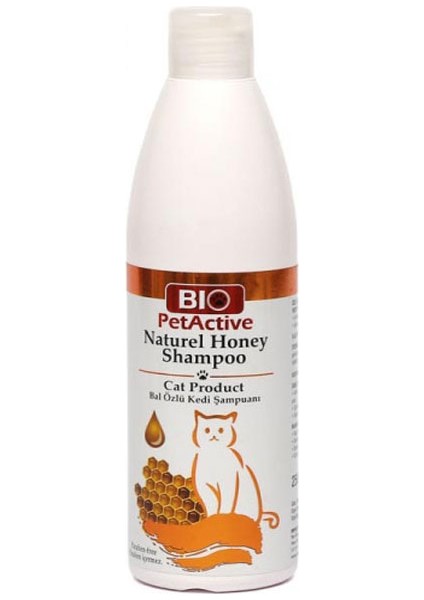 Bio Petactive Bal Özlü Kedi Şampuanı 250ML