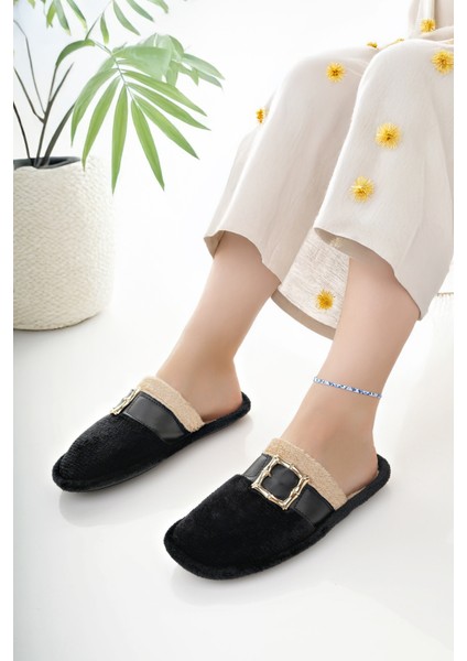 Kadın Ev Terliği Peluş Yıkanabilir Içi Yünlü Kürklü Terlik Misafir Çeyiz Bohça Gelin Terliği fiyatları