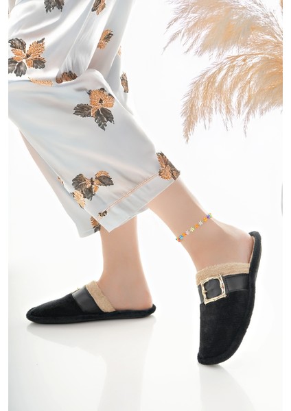 Kadın Ev Terliği Peluş Yıkanabilir Içi Yünlü Kürklü Terlik Misafir Çeyiz Bohça Gelin Terliği modelleri