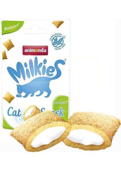 Milkies Omega 3 Katkılı Tahılsız Kedi Ödülü 30GR