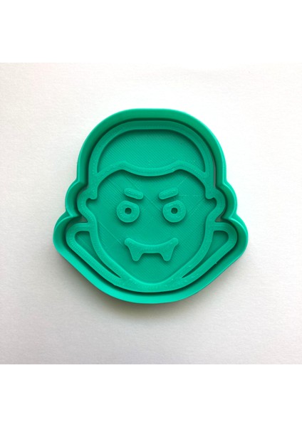 Sempatik Vampir Drakula Figürlü Kurabiye Kalıbı - Şeker Hamuru ve Kil Için Detaylı Damga Seti fırsatları