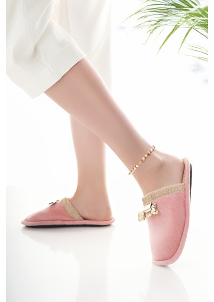 Kadın Ev Terliği Peluş Yıkanabilir Içi Yünlü Kürklü Terlik Misafir Çeyiz Bohça Gelin Terliği modelleri