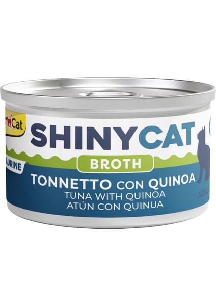 Shinycat Broth Kinoalı Ton Balıklı Kedi Konservesi 70GR