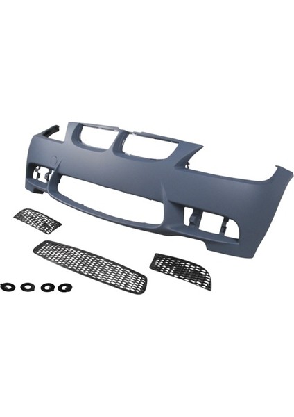 Bmw 3 Seri E90 05/09 Ön Tampon Astarlı(Si̇s D.si̇z KAPAK/IZGRALI/SEN.YUVALI/ÇEK.KAPAKLI)M3STYLE/LC