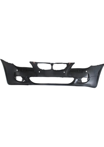 Bmw 5 Seri E60 04/07 Ön Tampon (Izgaralı//plaka Plast.)Sen.deli̇kli̇ 24MM/F.YIK.LI) (Mtech) Astarl modelleri