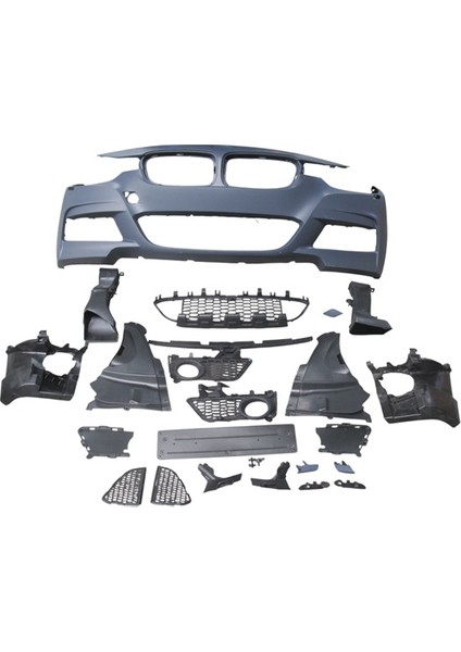 Bmw 3 Seri F30 12/18 Ön Tampon Komple (Izgaralı/plaka Plasti̇kli̇) (F.yık.lı) (Mtech/lcı) fiyatları
