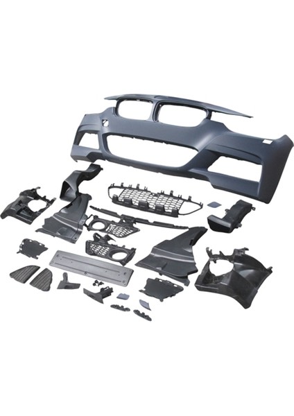 Bmw 3 Seri F30 12/18 Ön Tampon Komple (Izgaralı/plaka Plasti̇kli̇) (F.yık.lı) (Mtech/lcı) fırsatları