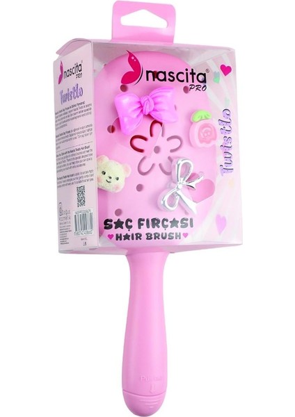 Nascita Twistlo Saç Fırçası Pembe fırsatları
