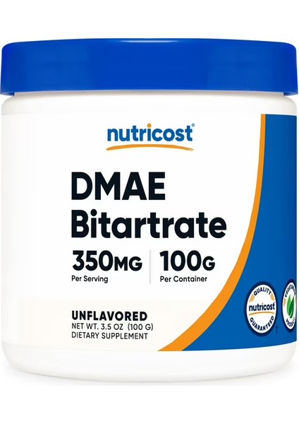 cost Pure Dmae Brain Bitartrate Powder 100 Grams