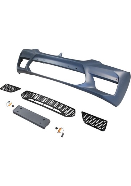 Bmw 5 Seri G30 17/20 Ön Tampon (Si̇s Deli̇ksi̇z Kapak/ızgaralı/plaka Pl./sen.d.li̇) (F90/M5/STYLE) indirimleri