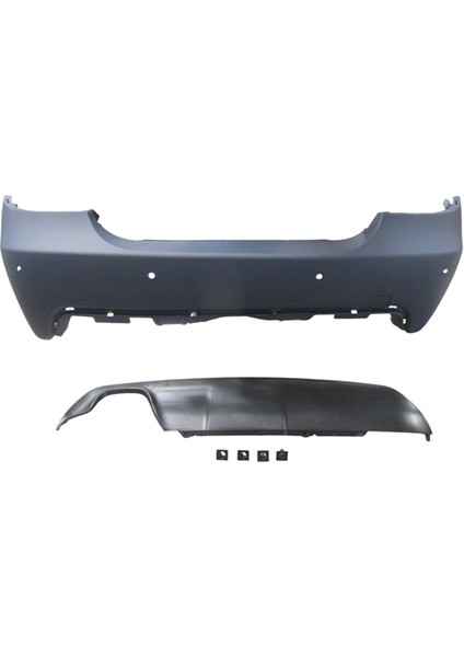 Bmw 5 Seri E60 07/10 Arka Tampon (Karlıklı/astarlı/çek. Kapaklı/sensör Deli̇kli̇ 18MM) (Mtech/lcı) indirimleri