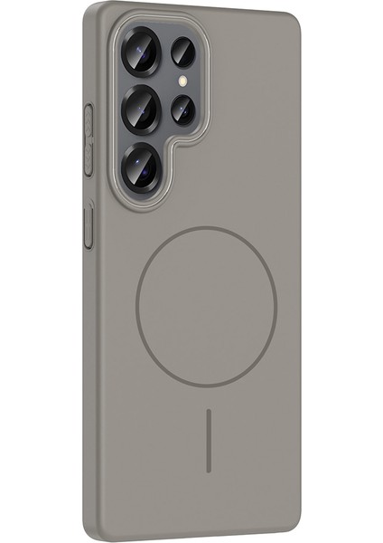 Galaxy S25 Ultra Kılıf Magsafe Şarj Özellikli Lckc Ruby Silikon Kapak - Desert Titanyum indirimleri