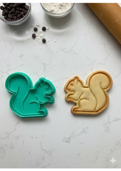 Orman Hayvanları Kurabiye Kalıbı Seti, 5 Parça, Yeşil, Gıda Uyumlu Pla, Mutfak Hamur Şekillendirici fırsatları