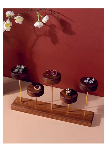 Yüzük Sergileme Standı, Teşhir Podyumu, 5 Katmanlı Takı Sergileme Standı modelleri