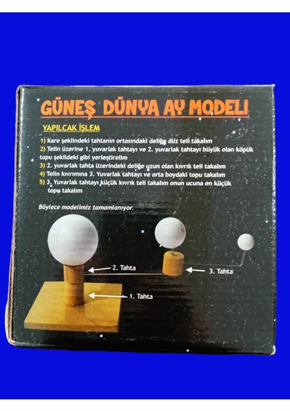 Güneş Dünya Ay Modeli modelleri