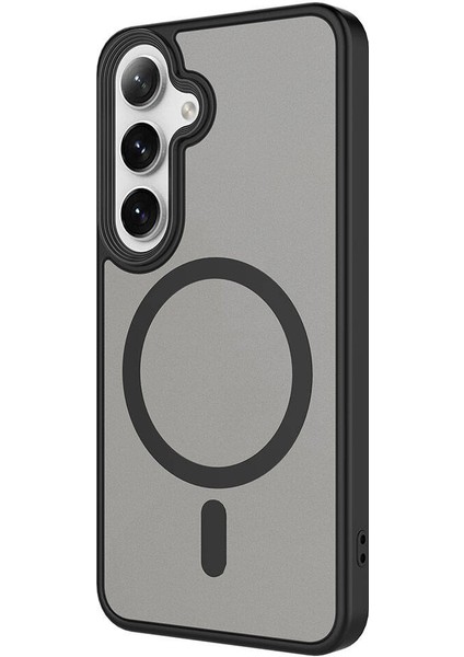 Galaxy S24 Kılıf Sert Pc Arka Yüzey Wireless Şarj Özellikli Lckc Flet Magsafe Kapak-Derin Mor indirimleri