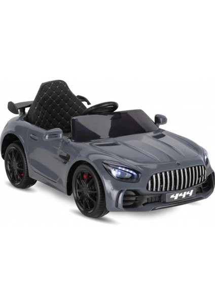 444 Gtr Sport 12V Uzaktan Kumandalı Akülü Araba Koyu Gri