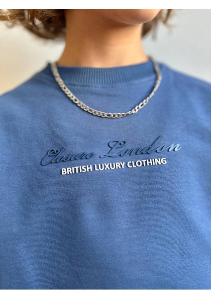 Erkek Çocuk Yazı Detaylı Sweatshirtli Kışık Takım fiyatları