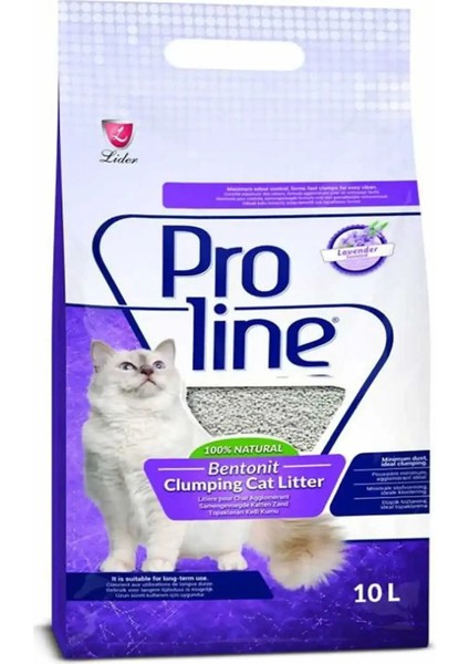 Proline Bentonit Kedi Kumu Lavanta Kokulu 10LT fiyatları