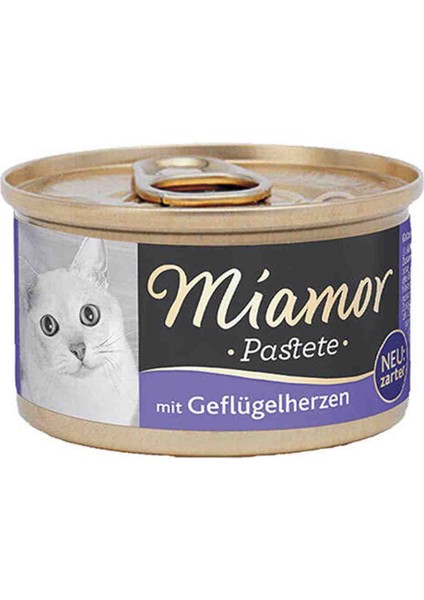 Miamor Paste Yürekli Yetişkin Kedi Konservesi 85GR