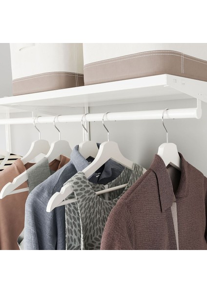 Sürgülü Kapaklı Gömme Dolap, Beyaz-Ağartılmış Meşe Görünümlü Aynalı Cam, 202X65X205 cm modelleri