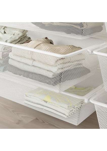 Sürgülü Kapaklı Gömme Dolap, Beyaz-Ağartılmış Meşe Görünümlü Aynalı Cam, 202X65X205 cm fırsatları