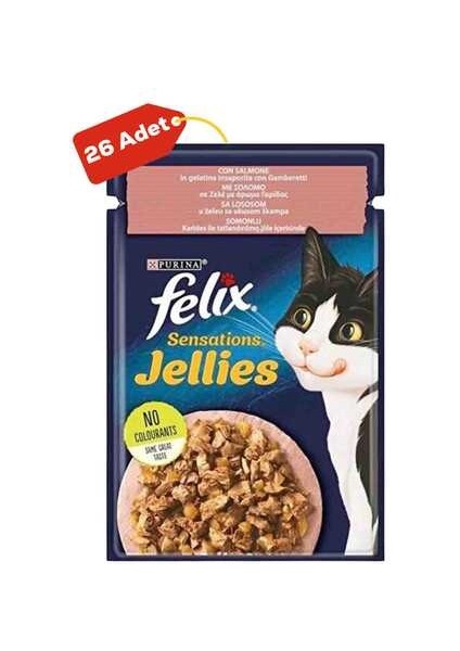 Sensations Somonlu ve Karidesli Kedi Konservesi 26X85GR 26LI fiyatları