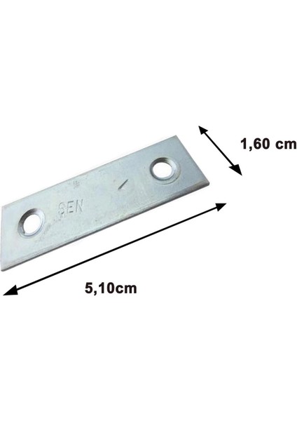 Gönye Düz Tip No:1 ( 5 Adet )
