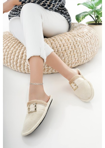 Kadın Ev Terliği Peluş Yıkanabilir Içi Yünlü Kürklü Terlik Misafir Çeyiz Bohça Gelin Terliği fiyatları