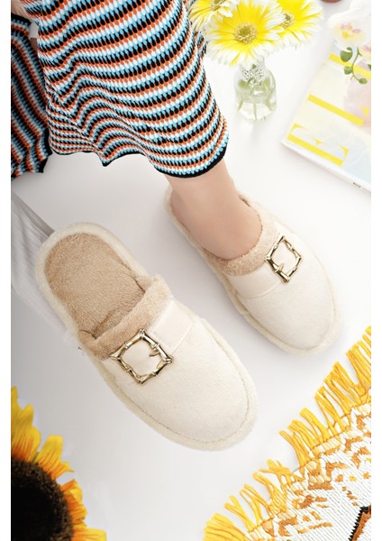 Kadın Ev Terliği Peluş Yıkanabilir Içi Yünlü Kürklü Terlik Misafir Çeyiz Bohça Gelin Terliği fırsatları