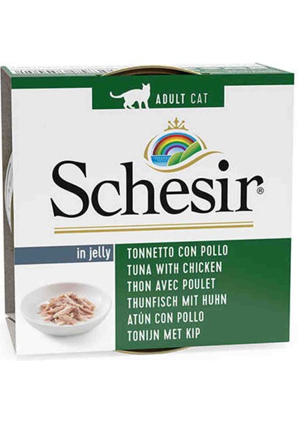 Ton Balığı ve Tavuklu Jöleli Kedi Konservesi 85GR