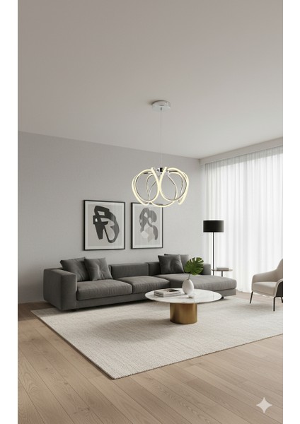 Lina Tekli Sarkıt Avize Krom fırsatları