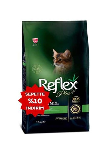 Plus Kitten Tavuklu Yavru Kedi Maması 15KG