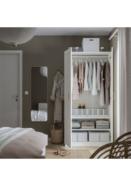 Pax Gardırop, Beyaz, 100X60X201 cm modelleri