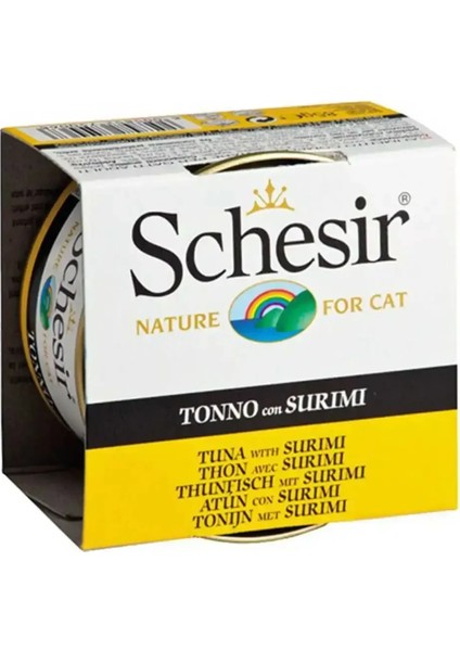 Ton Balığı ve Yengeç Etli Jöleli Kedi Konservesi 85GR