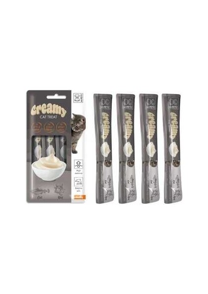 Creamy Morina Balıklı Biftekli Kedi Ödülü 4X15GR modelleri