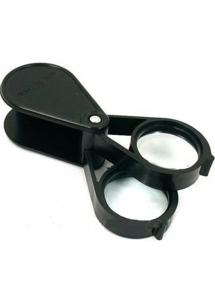 20X30 2K30MM Çıft Optik Lens Katlanan Cep Büyüteç.