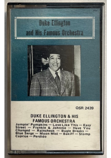 Duke Ellington & His Famous Orshestra Kaset (Orijinal Dönem Baskı Kaset)