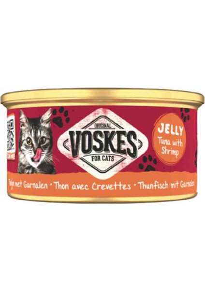 Ton Balıklı ve Karidesli Kedi Konservesi 85GR